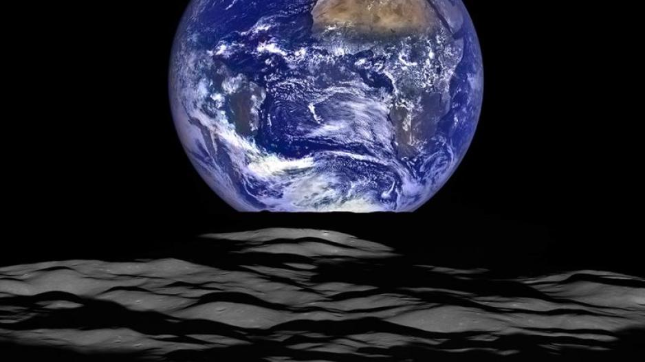 Earth from Moon Nasa Lunar Reconnaissance Orbiter Earth from Moon Nasa Lunar Reconnaissance Orbiter